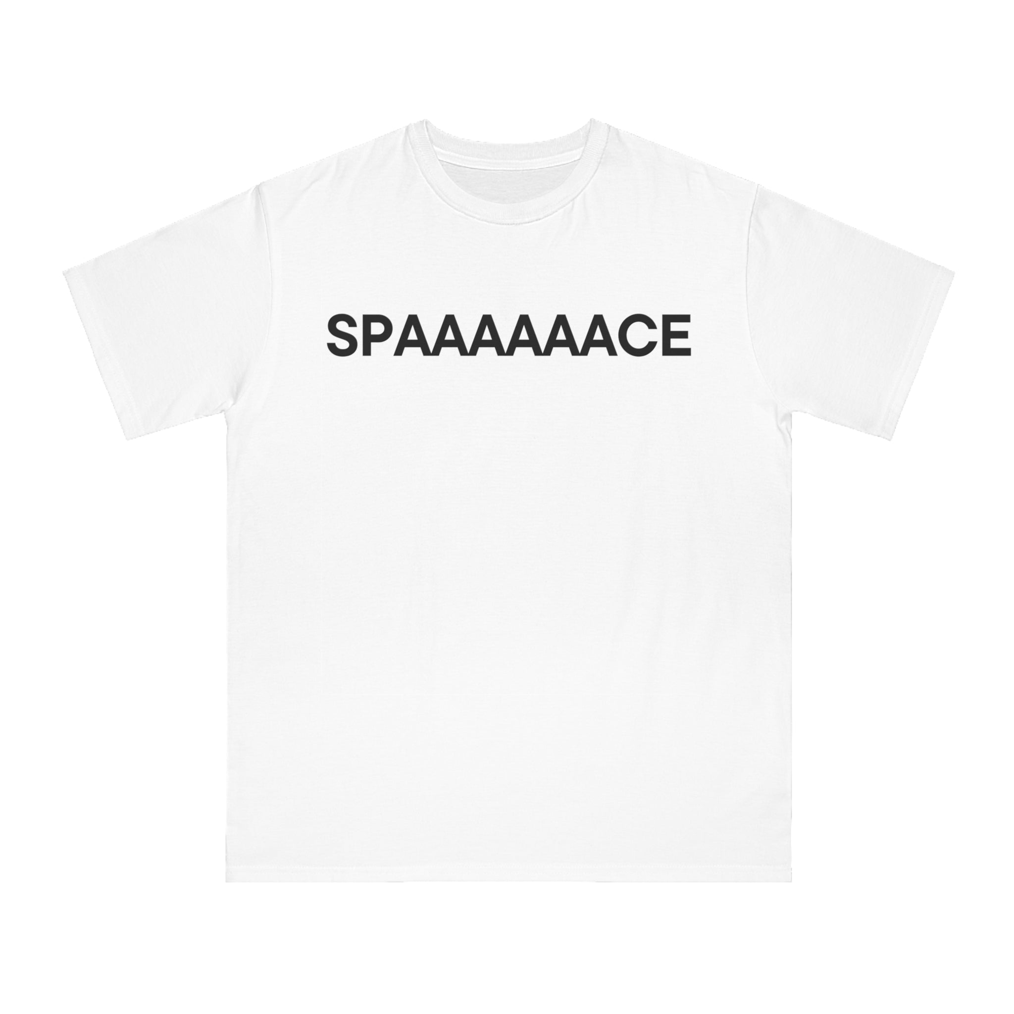 SPAAAAAACE T-SHIRT WHITE 100% ORGANIC